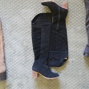 Matisse over the knee suede boot